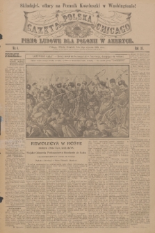 Gazeta Polska Chicago : pismo ludowe dla Polonii w Ameryce. R.33, 1905, No. 4