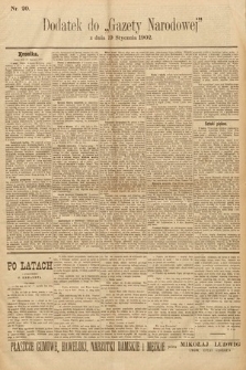 Gazeta Narodowa. 1902, nr 20