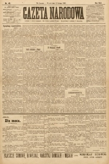 Gazeta Narodowa. 1902, nr 42