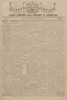 Gazeta Polska Chicago : pismo ludowe dla Polonii w Ameryce. R.37, 1909, No. 5