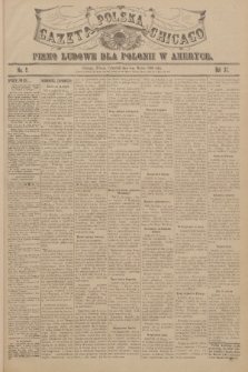Gazeta Polska Chicago : pismo ludowe dla Polonii w Ameryce. R.37, 1909, No. 9
