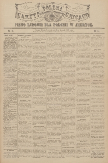 Gazeta Polska Chicago : pismo ludowe dla Polonii w Ameryce. R.37, 1909, No. 16