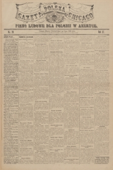 Gazeta Polska Chicago : pismo ludowe dla Polonii w Ameryce. R.37, 1909, No. 26