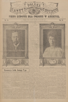 Gazeta Polska Chicago : pismo ludowe dla Polonii w Ameryce. R.39, 1911, No. 26