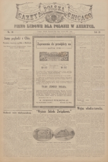 Gazeta Polska Chicago : pismo ludowe dla Polonii w Ameryce. R.39, 1911, No. 50