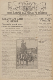 Gazeta Polska Chicago : pismo ludowe dla Polonii w Ameryce. R.40, 1912, No. 20
