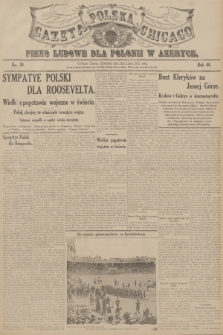 Gazeta Polska Chicago : pismo ludowe dla Polonii w Ameryce. R.40, 1912, No. 30
