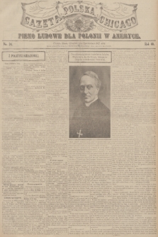 Gazeta Polska Chicago : pismo ludowe dla Polonii w Ameryce. R.40, 1912, No. 34