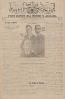 Gazeta Polska Chicago : pismo ludowe dla Polonii w Ameryce. R.40, 1912, No. 40