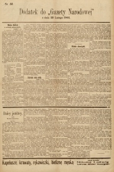 Gazeta Narodowa. 1902, nr 55
