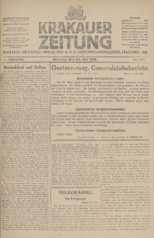 Krakauer Zeitung : zugleich amtliches Organ des K. U. K. Festungs-Kommandos. 1916, nr 202