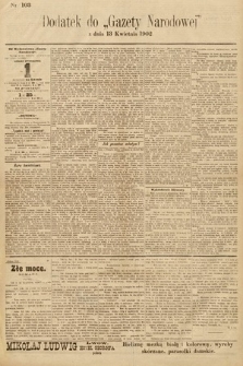 Gazeta Narodowa. 1902, nr 103