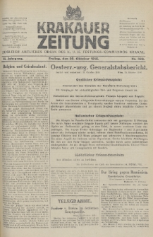Krakauer Zeitung : zugleich amtliches Organ des K. U. K. Festungs-Kommandos. 1916, nr 292