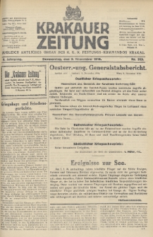 Krakauer Zeitung : zugleich amtliches Organ des K. U. K. Festungs-Kommandos. 1916, nr 313