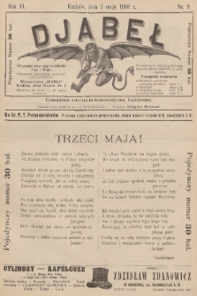 Djabeł. R.41, 1908, nr 9