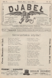 Djabeł. R.41, 1908, nr 13