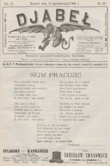 Djabeł. R.41, 1908, nr 20