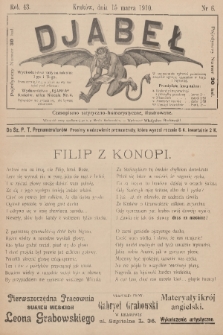 Djabeł. R.43, 1910, nr 6
