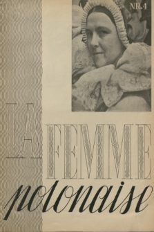 La Femme Polonaise. 1938, nr 4