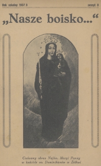Nasze Boisko... : zeszyt wychowanków OO. Dominikanów w Żółkwi. R. 1937/1938, z. 8