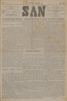 San : czasopismo społeczno-ekonomiczne. [R.4], 1881, nr 6