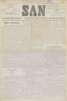 San : czasopismo społeczno-ekonomiczne. R.5, 1882, nr 33
