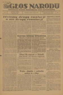 Głos Narodu : informacyjny dziennik demokratyczny ziemi częstochowskiej. R.1, 1945, nr 46