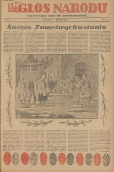 Głos Narodu : informacyjny dziennik demokratyczny. R.3, 1947, nr 82
