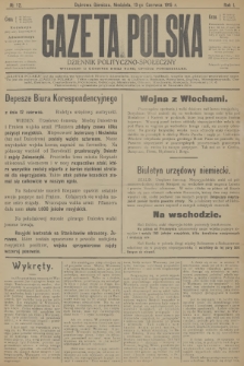 Gazeta Polska : dziennik polityczno-społeczny. R.1, 1915, № 12 + dod.