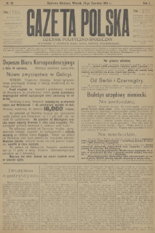 Gazeta Polska : dziennik polityczno-społeczny. R.1, 1915, № 13
