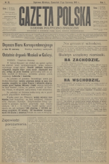 Gazeta Polska : dziennik polityczno-społeczny. R.1, 1915, № 15