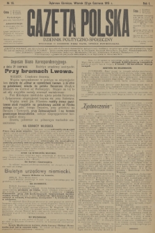 Gazeta Polska : dziennik polityczno-społeczny. R.1, 1915, № 19