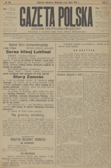 Gazeta Polska : dziennik polityczno-społeczny. R.1, 1915, № 29 + dod.
