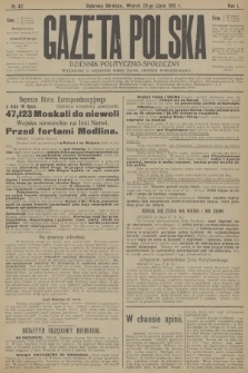 Gazeta Polska : dziennik polityczno-społeczny. R.1, 1915, № 42 + dod.