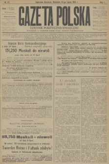 Gazeta Polska : dziennik polityczno-społeczny. R.1, 1915, № 47 + dod.