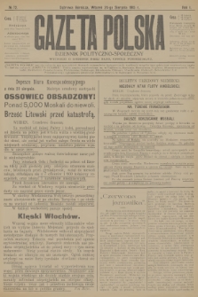 Gazeta Polska : dziennik polityczno-społeczny. R.1, 1915, № 72