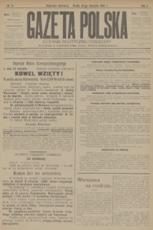 Gazeta Polska : dziennik polityczno-społeczny. R.1, 1915, № 73