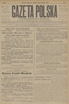 Gazeta Polska : dziennik polityczno-społeczny. R.1, 1915, № 78