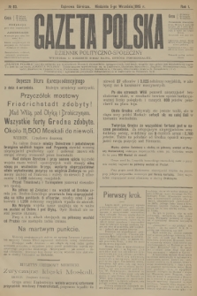 Gazeta Polska : dziennik polityczno-społeczny. R.1, 1915, № 83 + dod.
