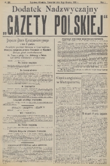 Dodatek Nadzwyczajny „Gazety Polskiej". R.1, 1915, № 166