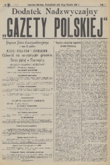 Dodatek Nadzwyczajny „Gazety Polskiej". R.1, 1915, № 170
