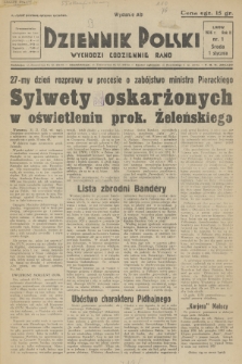 Dziennik Polski : wychodzi codziennie rano. R.2, 1936, nr 1