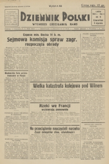 Dziennik Polski : wychodzi codziennie rano. R.2, 1936, nr 9