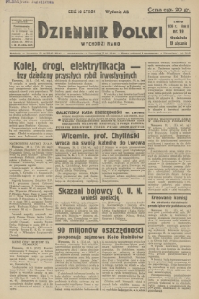 Dziennik Polski : wychodzi rano. R.2, 1936, nr 19