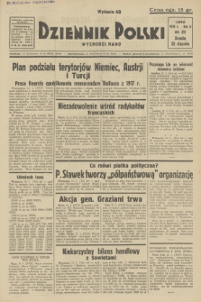 Dziennik Polski : wychodzi rano. R.2, 1936, nr 22