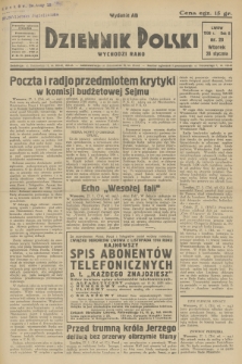 Dziennik Polski : wychodzi rano. R.2, 1936, nr 28