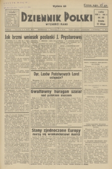 Dziennik Polski : wychodzi rano. R.2, 1936, nr 43