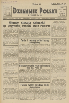 Dziennik Polski : wychodzi rano. R.2, 1936, nr 44
