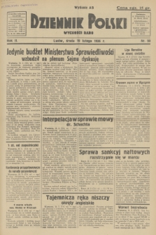 Dziennik Polski : wychodzi rano. R.2, 1936, nr 50
