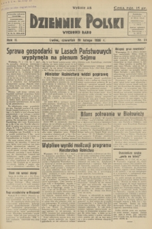 Dziennik Polski : wychodzi rano. R.2, 1936, nr 51
